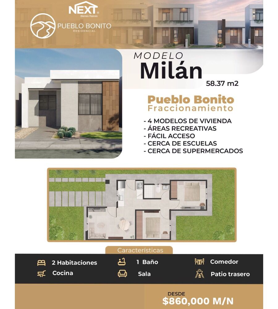 ✨Pueblo Bonito Residencial — Cd. Obregón🏡