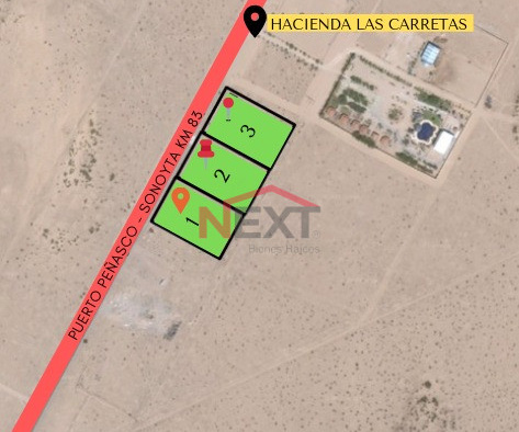 SE RENTAN LOTES EN PUERTO PEÑASCO