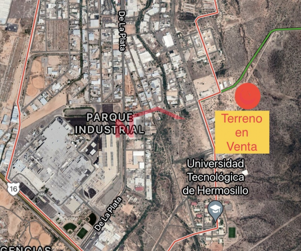 Se Vende Terreno En Parque Industrial