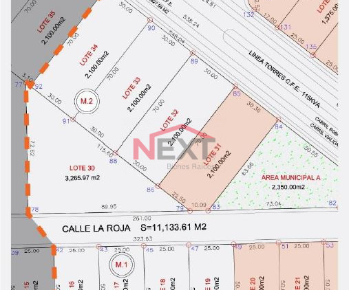 Terreno Industrial de 2,300 mts en Parque Industrial Las Lomas en Arteaga Coahuila cerca del Libramiento Oscar Flores Tapia