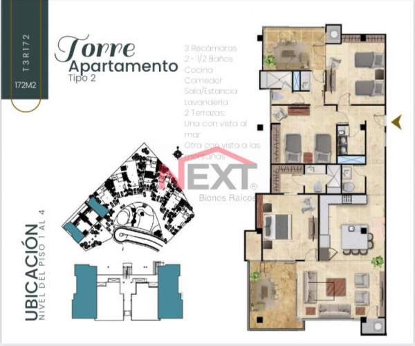 VENTA DE DEPARTAMENTO EN TORRE CUMBRES EL ENCANTO, SAN CARLOS, SONORA 1