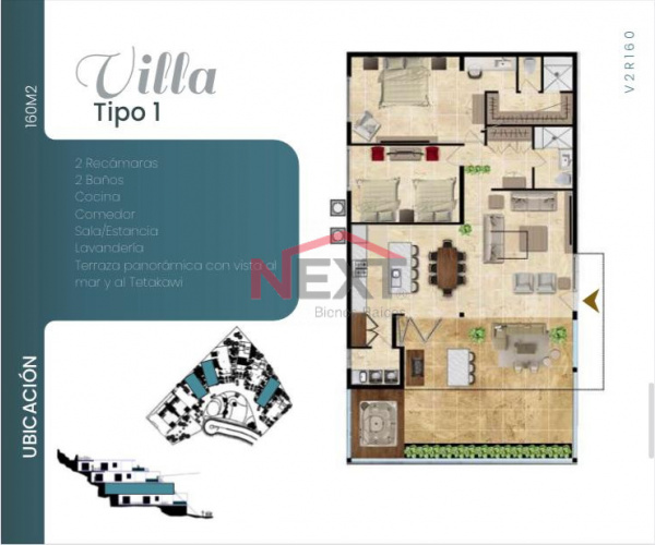 VENTA DE VILLAS EN CUMBRES EL ENCANTO, SAN CARLOS, SONORA.
