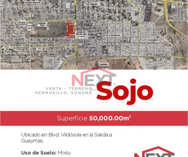 TERRENO EN VENTA BLVD. VILDOSOLA