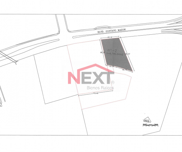 TERRENO EN VENTA BLVD. GUSTAVO MAZON LOPEZ