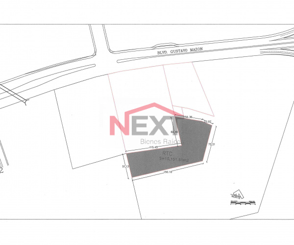 TERRENO EN VENTA BLVD. GUSTAVO MAZON LOPEZ
