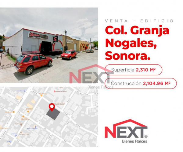 SE VENDE EDIFICIO COMERCIAL EN NOGALES