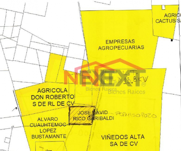 VENTA TERRENO AGRICOLA EL SAHUESO EN POBLADO MIGUEL ALEMAN