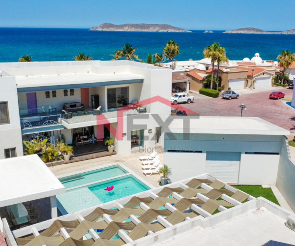 Renta en San Carlos  Casa Santa Mónica  En cerrada villa California  Playa algodones