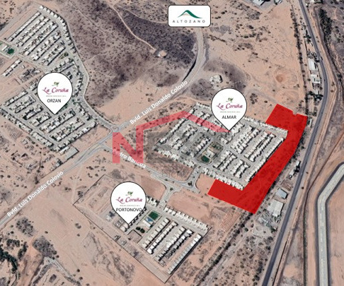 TERRENO EN VENTA EN COLOSIO FINAL COL. LA MANGA