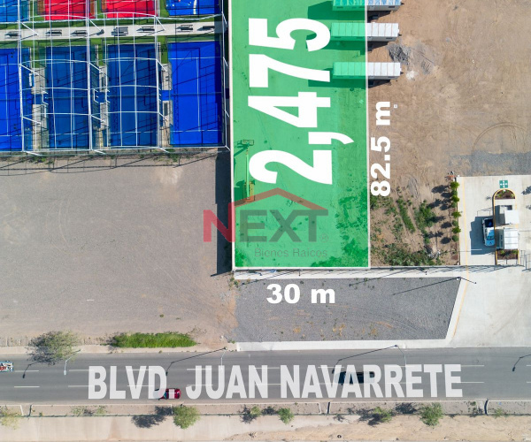 TERRENO EN RENTA SOBRE BLVD. NAVARRETE