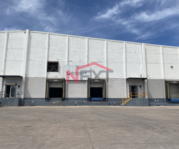 SE RENTA BODEGA 1.6 DE 800M2 EN PARQUE INDUSTRIAL HERCAR
