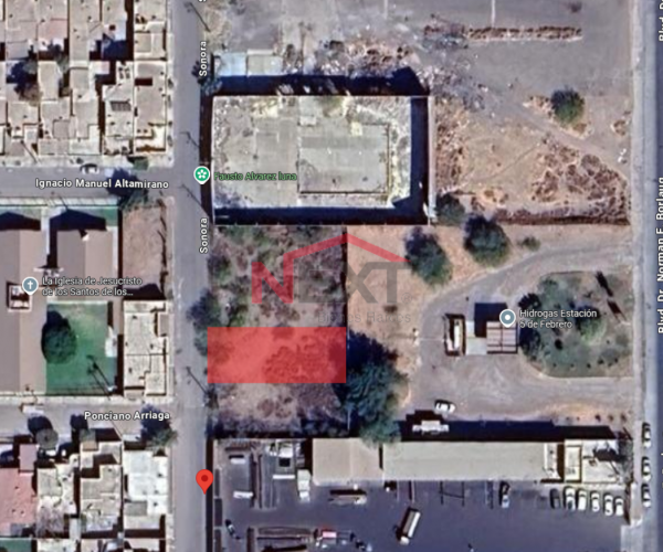 TERRENO EN VENTA UBICADO EN CALLE SONORA, COL. REFORMA