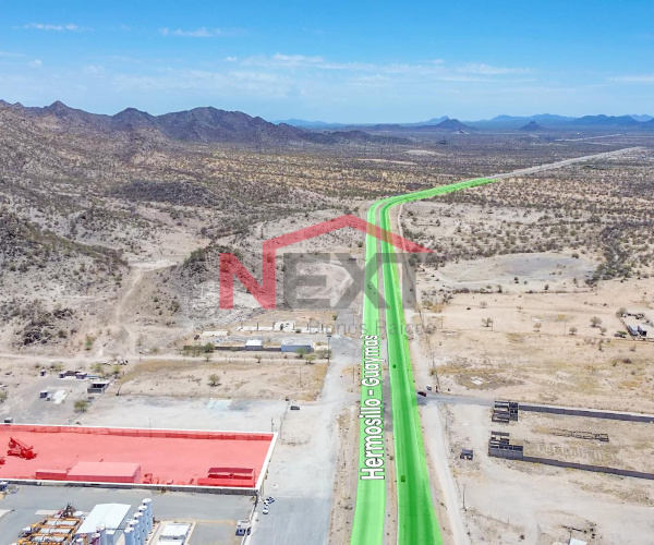 TERRENO DE VENTA EN CARRETERA HMO-GUAYMAS