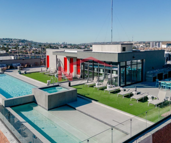 Departamento en RENTA en City Point Tijuana B.C