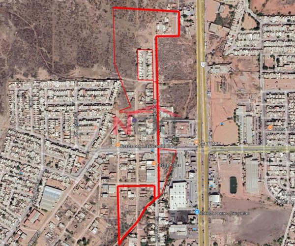 VENTA DE TERRENO DE 21,000 M2 EN ROCA FUERTE, GUAYMAS, SONORA