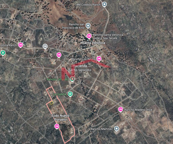 LOTE CAMPESTRE EN VENTA, CERCA DE TECATE.
