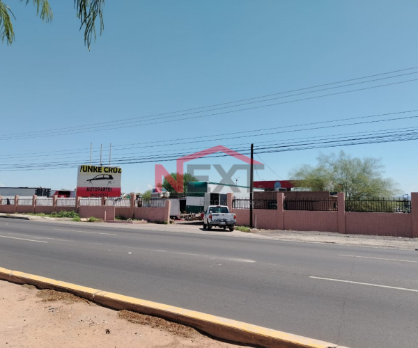 TERRENO EN RENTA SOBRE CARRETERA HERMOSILLO - NOGALES