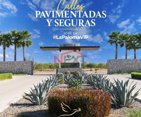 TERRENO EN VENTA EN LA PALOMA VIP