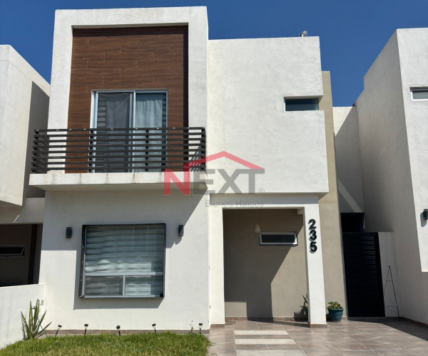 Casa en Renta fracc. Terranova, amueblada y equipada.