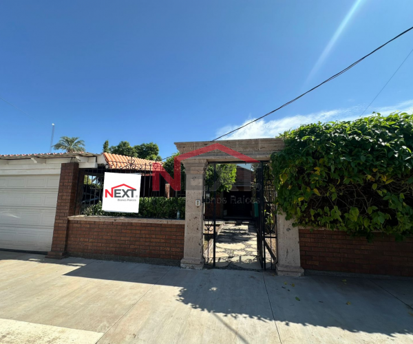CASA EN VENTA UBICADA EN CALLE COAHUILA ENTRE TETABIATE Y MAYO, ZONA NORTE