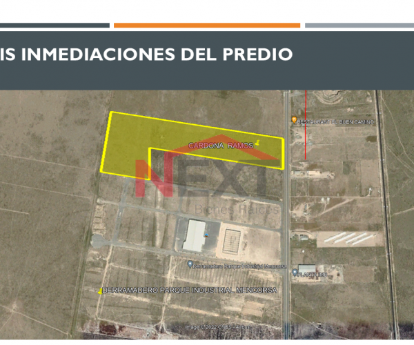 TERRENO INDUSTRIAL EN VENTA ZONA INDUSTRIAL DERRAMADERO