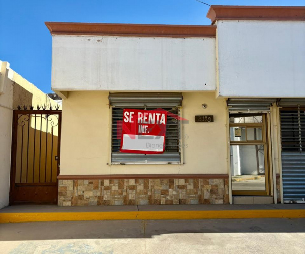 LOCAL EN RENTA EN COL. JESUS GARCIA