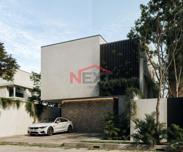 Residencia en venta  al Norte Monte Sabino Contemporanea 4 recámaras