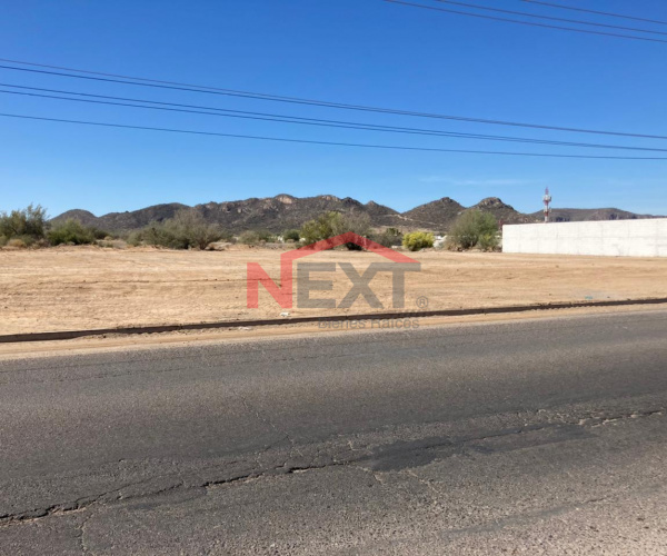TERRENO EN VENTA SOBRE BLVD. MUSARO SALIDA A GUAYMAS