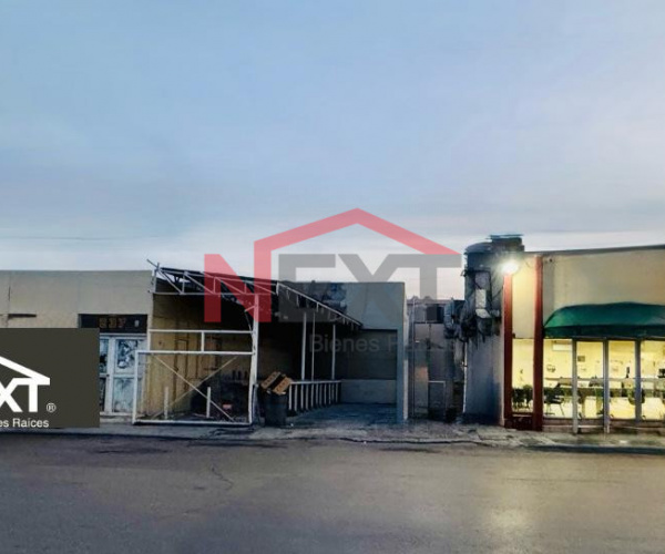 Terreno con local en venta sobre la calle Presidente Cárdenas en Zona Centro, Saltillo
