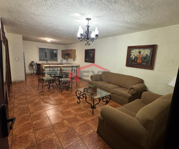 DEPARTAMENTO EN RENTA AMUEBLADO EN PLANTA BAJA AL NORTE