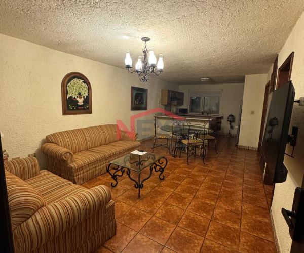 DEPARTAMENTO EN RENTA  AMUEBLADO EN PLANTA BAJA AL NORTE