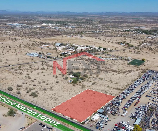 TERRENO EN VENTA SOBRE BLVD. ENRIQUE MAZON