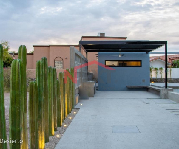 Casa estilo Tulum con alberca privada en Country Club San Carlos