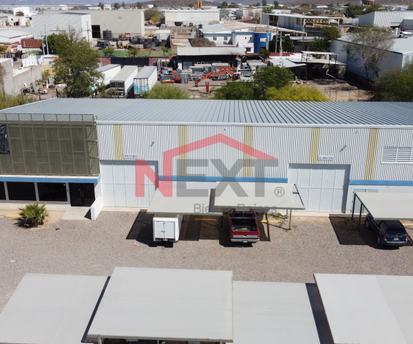 BODEGA Y OFICINAS EN RENTA EN PARQUE INDUSTRIAL HERMOSILLO  
