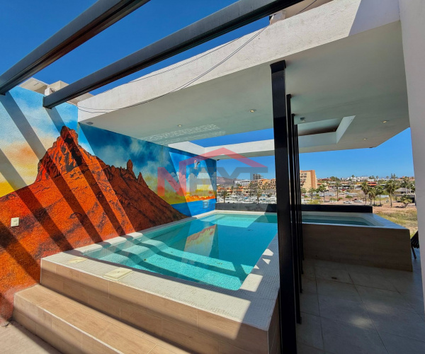 Casa del Muelle, con Vista a la Marina San Carlos