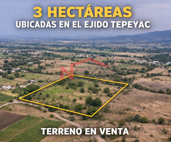 TERRENO EN VENTA UBICADO EN COL. EJIDO TEPEYAC