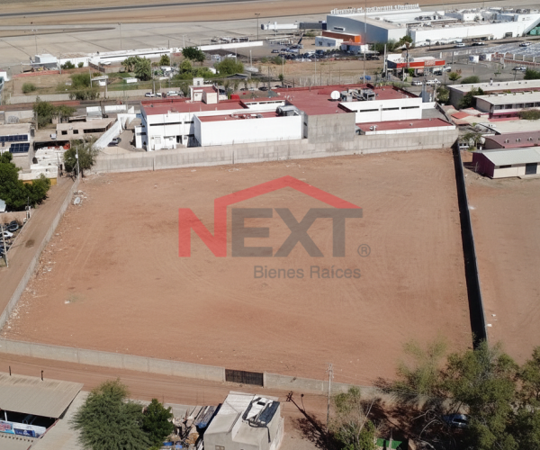 TERRENO EN VENTA FRENTA A AEROPUERTO HERMOSILLO