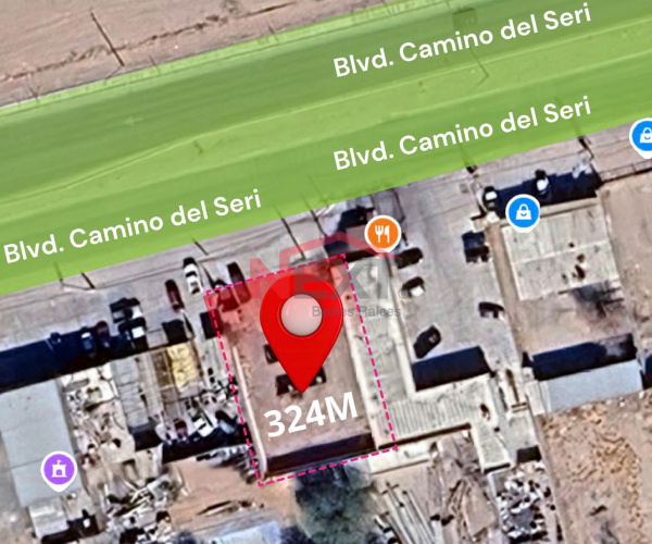 TERRENO EN RENTA SOBRE BLVD. CAMINO DEL SERI