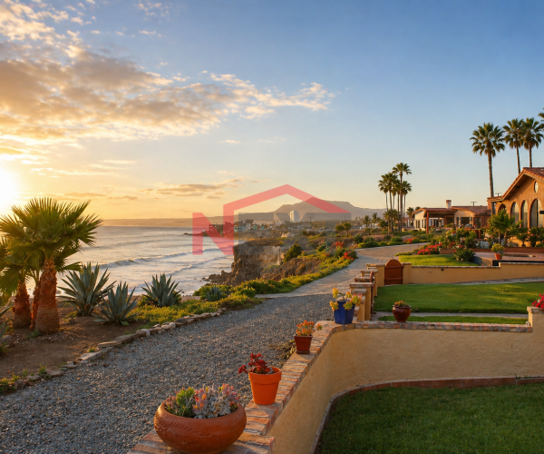 Traspaso de Casa Amueblada con Arrendamiento de Tierra en Medio Camino, Playas de Rosarito, B.C.