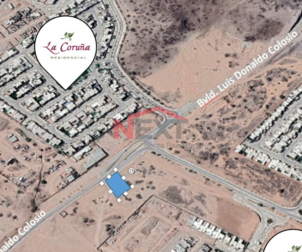 TERRENO EN RENTA SOBRE BLVD. COLOSIO COL. LA MANGA
