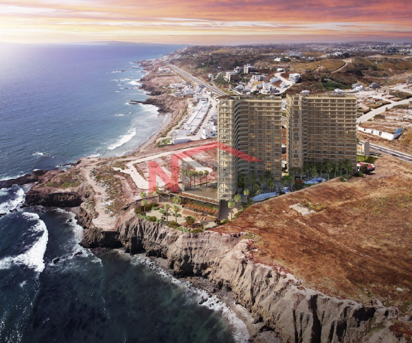 Departamento en Pre-venta frente al mar en The Wavve, Tijuana B.C