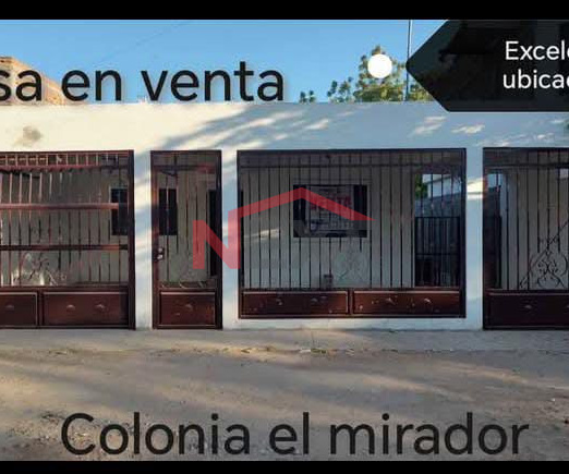 CASA EN VENTA EN COL. EL MIRADOR