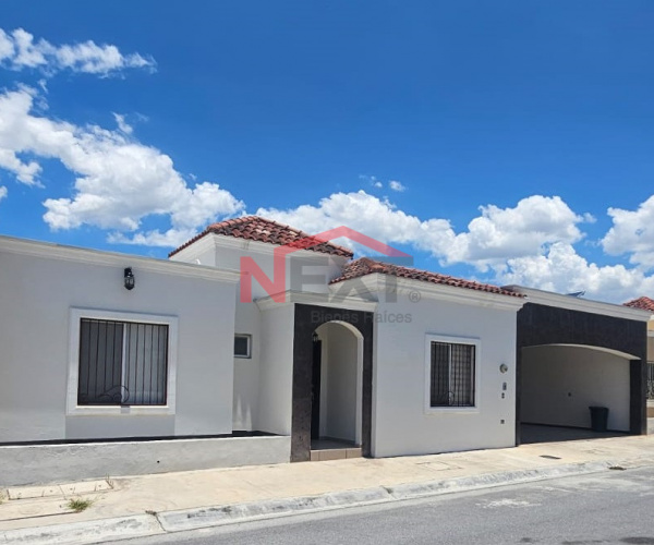 CASA EN RENTA AL NORTE - LOMAS DEL VALLE II, RAMOS ARIZPE
