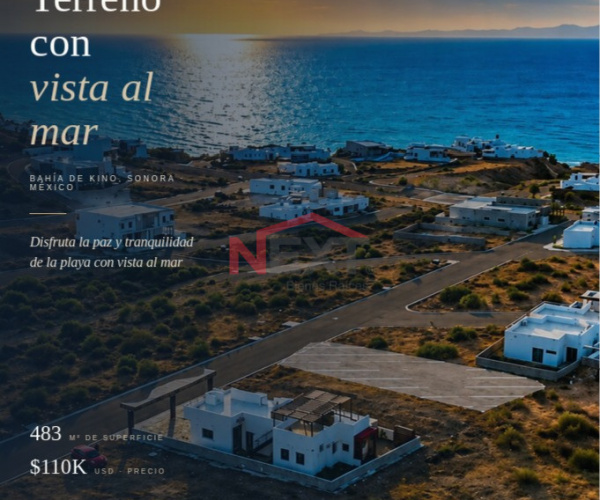 TERRENO EN VENTA EN PLAYAS DE KINO EN BAHIA DE KINO